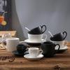 Набор из матовой керамической чашки для эспрессо и блюдца