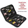 8 Pcs Jewelry Pliers Set, Multipurpose DIY Handcraft Tool Kit with Zipper Storage Bag for Jewelry Making Repair