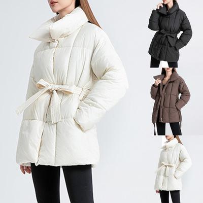 Женское однотонное длинное хлопковое пальто с капюшоном, стильная модная куртка на молнии с длинными рукавами и карманами