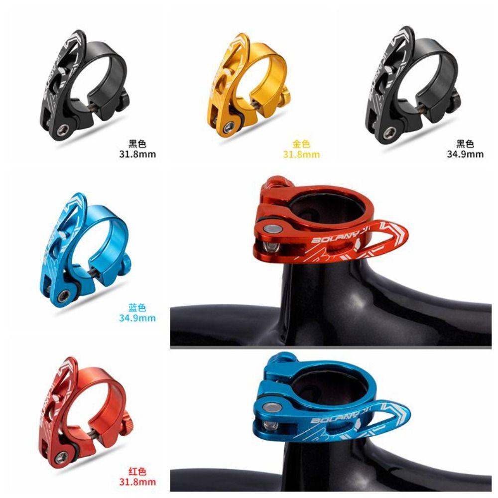 Aluminum Zinc Zinc Alloy Bicycle Seat Clamp Ultralight Bike Seat Post Clamp Aluminum Seat Tube Mountain Bike