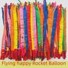 Звуковой летающий шар-ракета для игр детей на свежем воздухе в парке
