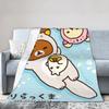 Rilakkuma Korilakkumas  Blanket Quality Super Soft  Throw Blanket Winter Boy Girl Couch Bed Aesthetic Bedspread