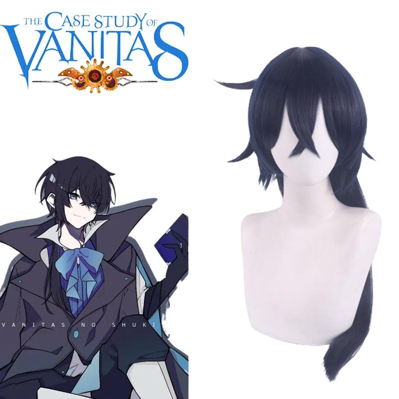 Vanitas Cosplay Wig In Blue-black The Ultimate Choice For Anime Fans