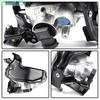For 2010 2011 Honda CR-V CRV Clear Lens Bumper Fog Light Lamp+Switch+Wiring 2pcs