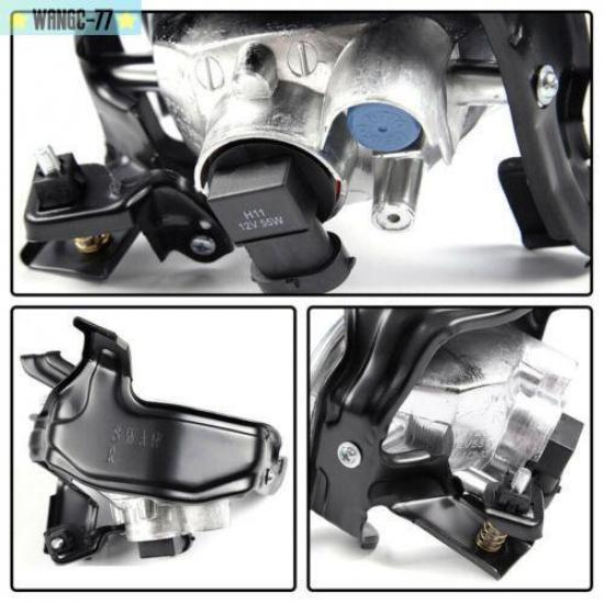 For 2010 2011 Honda CR-V CRV Clear Lens Bumper Fog Light Lamp+Switch+Wiring 2pcs