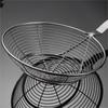 Large leakage hole Colander Stainless Steel Ladle Skimmer Spider Mesh Strainer  French Fries