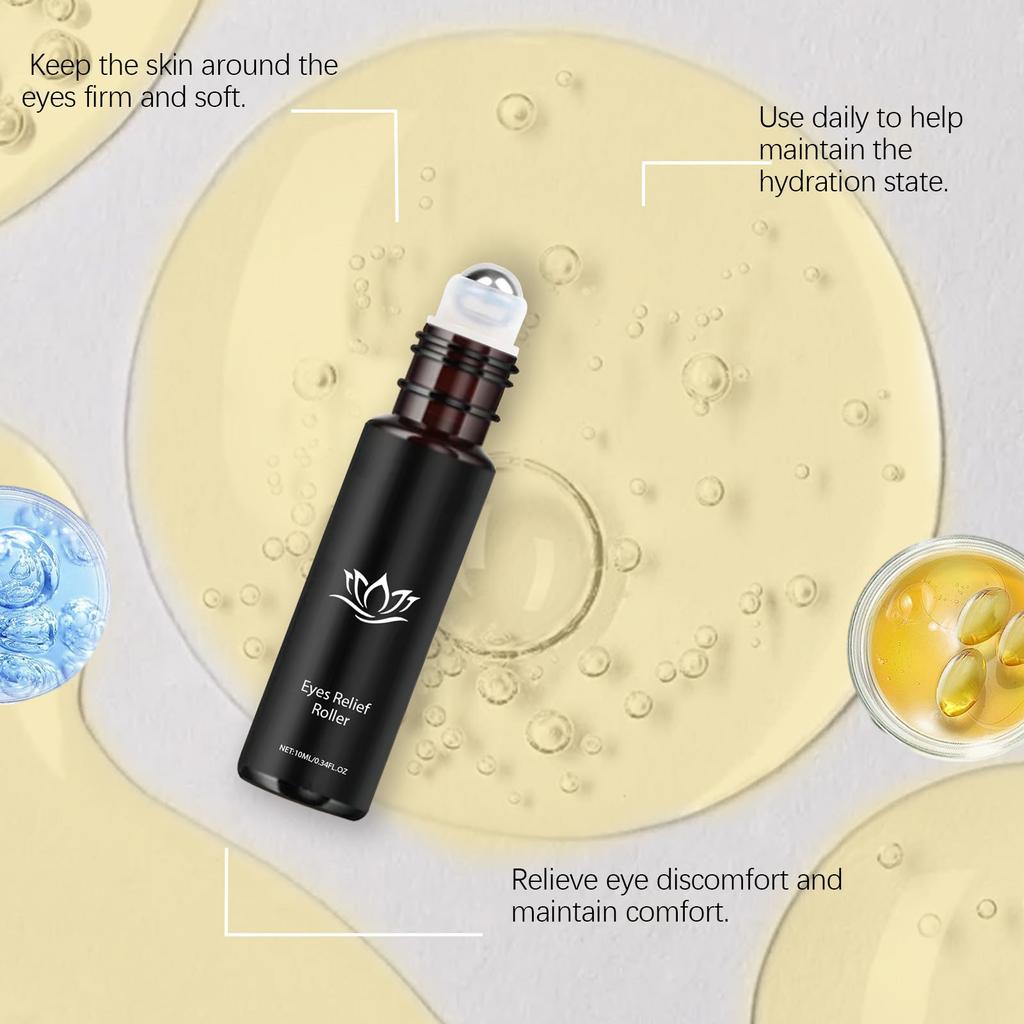 Многофункциональный шарик масла для глаз Light Lines Compact Anti-aging Увлажняющий Устранение морщин Устранение черных мешков под глазами Массажный уход 10 мл
