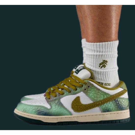 Nike Alexis Sablone x Dunk SB Low CHAMELEON Повседневные шорты-бордшорты мужские HJ3386-300