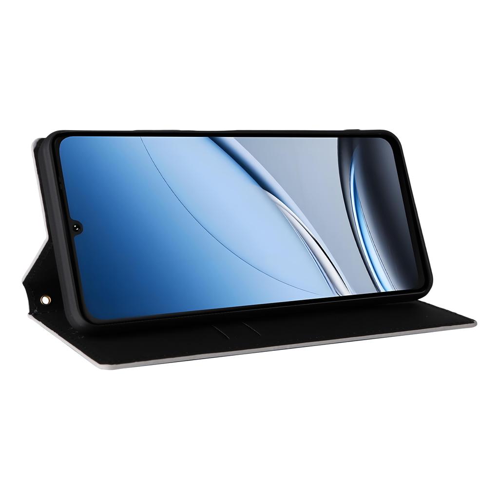 Для Doogee Note 59/Note 59 Pro Чехол-кошелек с ромбовидным тиснением, кожаный чехол для телефона