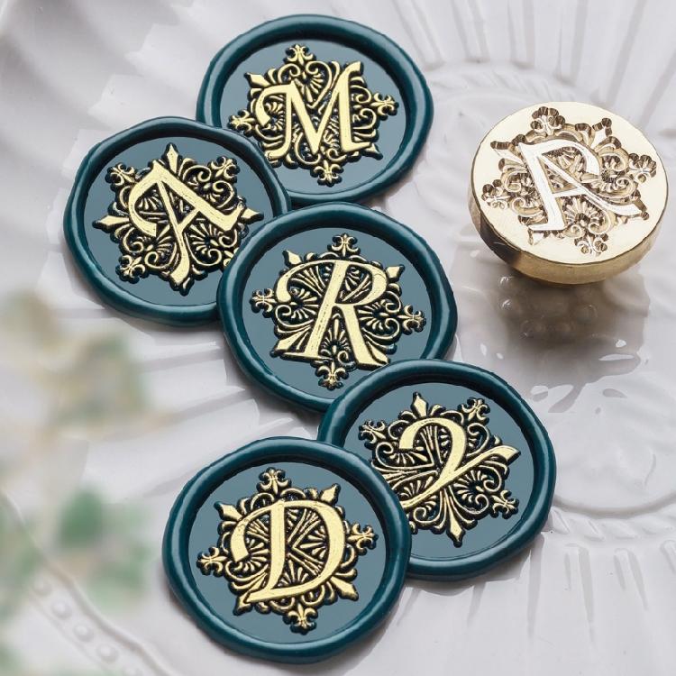 Печать из сургуча с буквой D, Печать для запечатывания писем сургучом для упаковки подарков, Скрапбукинга