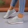 High Quality Ladies Shoes Plus Size Women's Vulcanize Shoes Fashion Sequins Outdoor Slip-Resistant Outdoor Casual Shoes