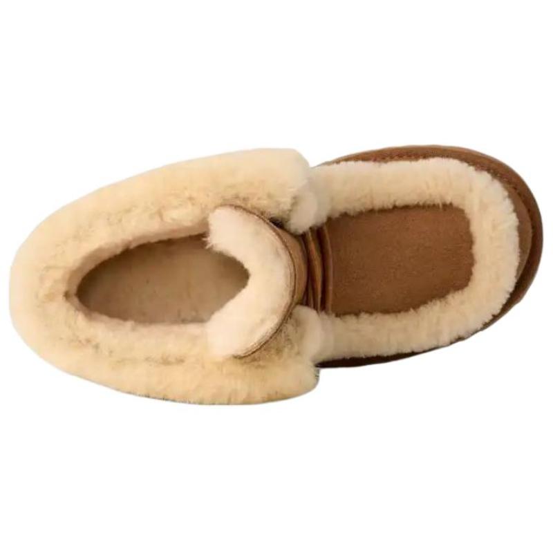 UGG Женские термоботинки Esmee, каштановые кроссовки, 1171532-CHE
