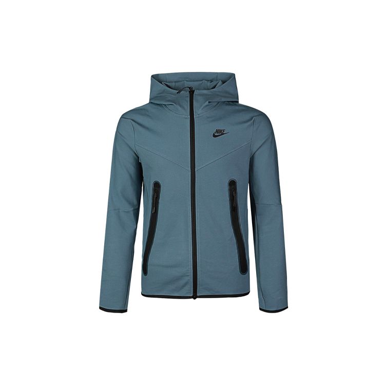 Nike Спортивная куртка с капюшоном на молнии, мужская верхняя одежда Indigo CU4480-031