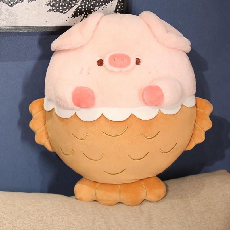 Милая плюшевая игрушка Снаппер-поросенок, плюшевая, мягкая, розовая свинка, для сопровождения во сне, подушка для обнимания, для девочки на день рождения
