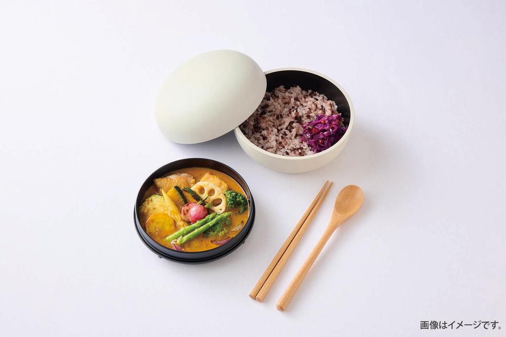 Takenaka Mayu Rice Bowl Lunch Box GY T-46634