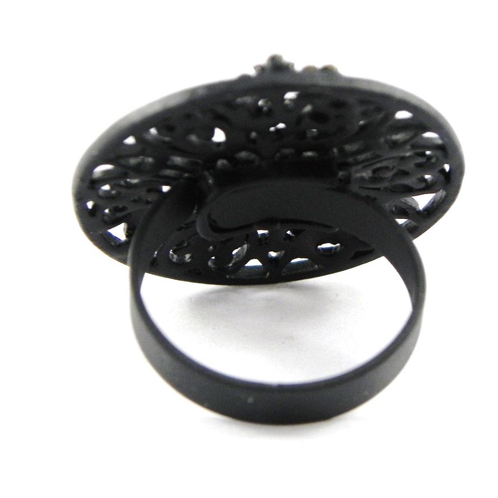 NOA [H8759] — Дизайнерское кольцо «Кармен» фиолетового цвета