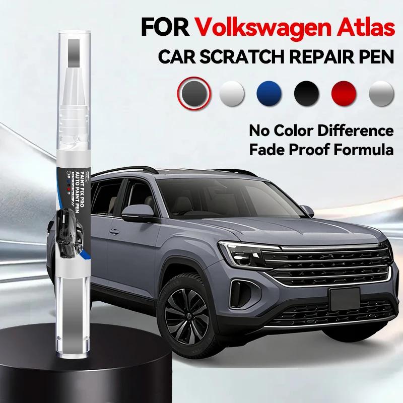 Car Dedicated For Volkswagen Atlas 2016-2025 PQ8 Paint Repair Brush Touch Up Scratch Remover DIY Auto Accessories Black White Gr
