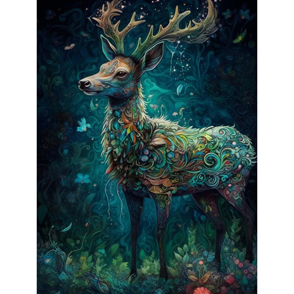 Алмазная картина, полная дрель, милый лев, кошка, животное, круглая алмазная живопись, ручная работа, Лось, панда, сделай сам, алмазная мозаика, картина, украшение для дома