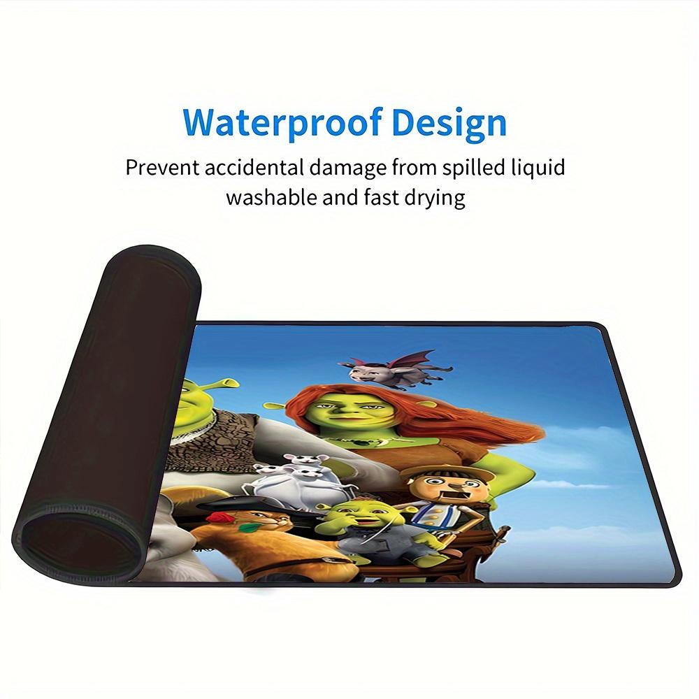 Shrek Princess Fiona DonkeyRubber Mouse Pad with Waterproof Design and High Elasticity for Desktop - Durable and Easy to Clean Gaming Mouse