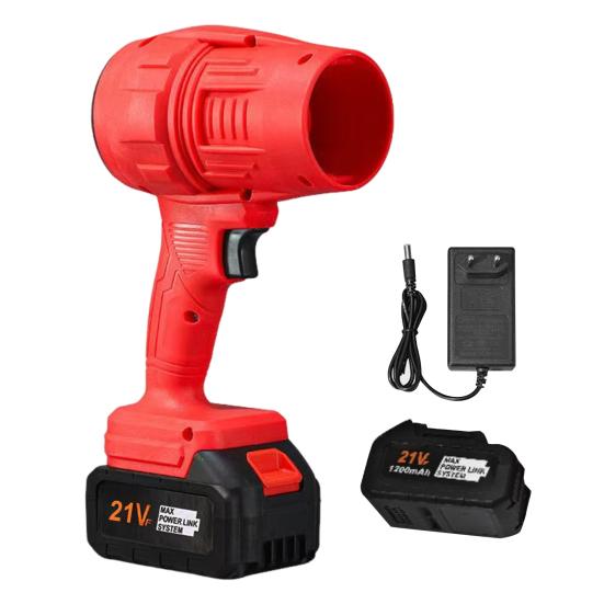 Cordless Lithium Turbo Blower Handheld Brushless Electric Blower 48V High-Power Industrial Fan for Car Drying Dust Removal And Outdoor Cleaning