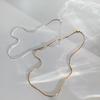Minimalist Snake Bone Chain Necklace for Women – Versatile, High-End Niche Design