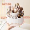 360 Rotating Makeup Brush Holder & Organizer Countertop Storage For Cosmetics & Skincare 8 Colors