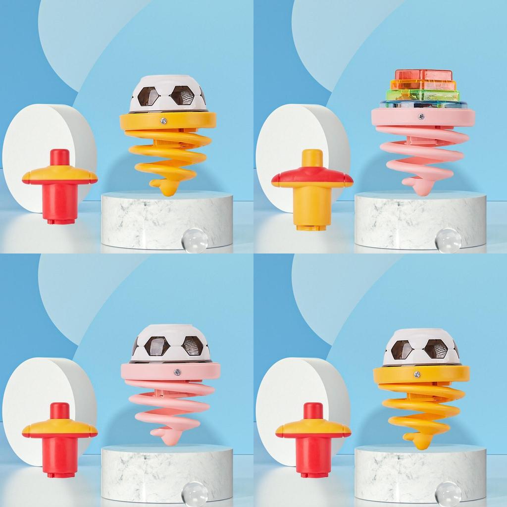 Светящийся музыкальный спиннер 'Весенний футбол' для детей, интерактивная игрушка для родителей и детей