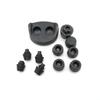 11Pcs/Set Car Door Dampers Buffer Pad Stop Shock Rubber MB893757 For Mitsubishi Pajero Montero V31 V32 V33 V43 V45 V73 V77 V93