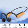B8 Наушники с костной проводимостью, открытого типа, Bluetooth - Водонепроницаемые, для спорта и велоспорта, с креплением за ухо.