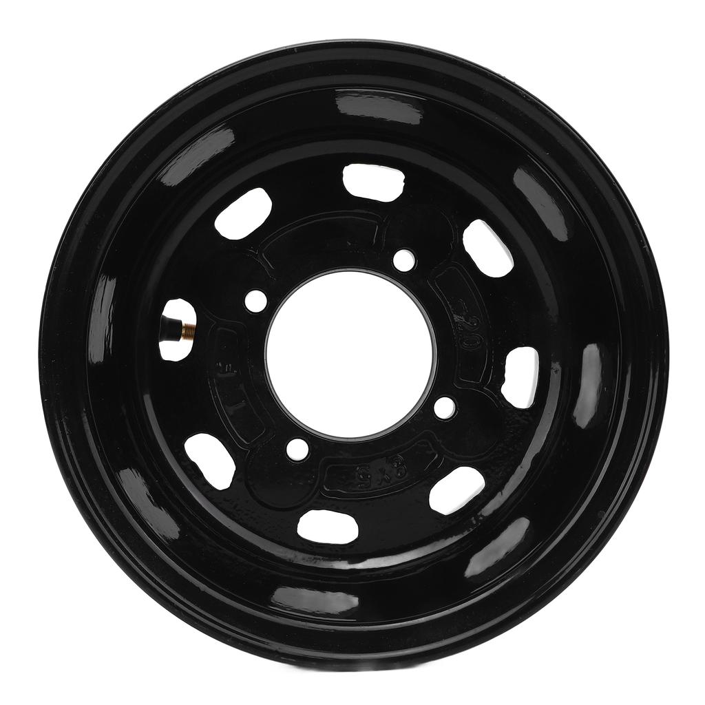 ATV Wheel Rim 8 Inch 4 Hole Aluminum Alloy Stylish Look Enhanced Performance Go Kart Wheel Rim for Quad Bike Golf Cart