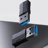 USB на USB C Адаптер OTG Коннектор со скоростью передачи данных 10 Гбит/с Светодиодный индикатор Поддерживает зарядку для телефонов, наушников