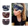 New Women's Vintage Knot Elastic Headbands Turban Headwrap Wide For Women Girls Flower Print Cotton Soft Boho Bandana Girls Hair Accessories