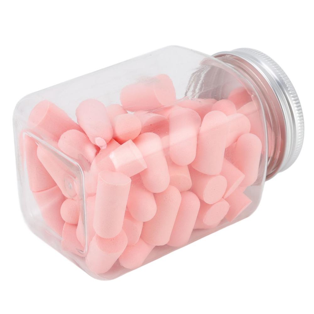 60Pcs Effective noise blocking Foam Ear Plugs Anti-snore Earplug Daily noise prevention