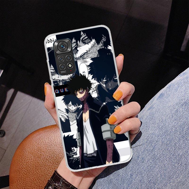 My Hero Dabi Bnha Phone Case For Xiaomi Redmi Note 15 14 13 12S 12 11 Pro Plus 14S 11S 11E 10 10S 11T 5G Personalized Cover Redm