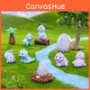 Cute Resin Dinosaur Figurines For Diy Crafts Garden Ornaments Desk Decor