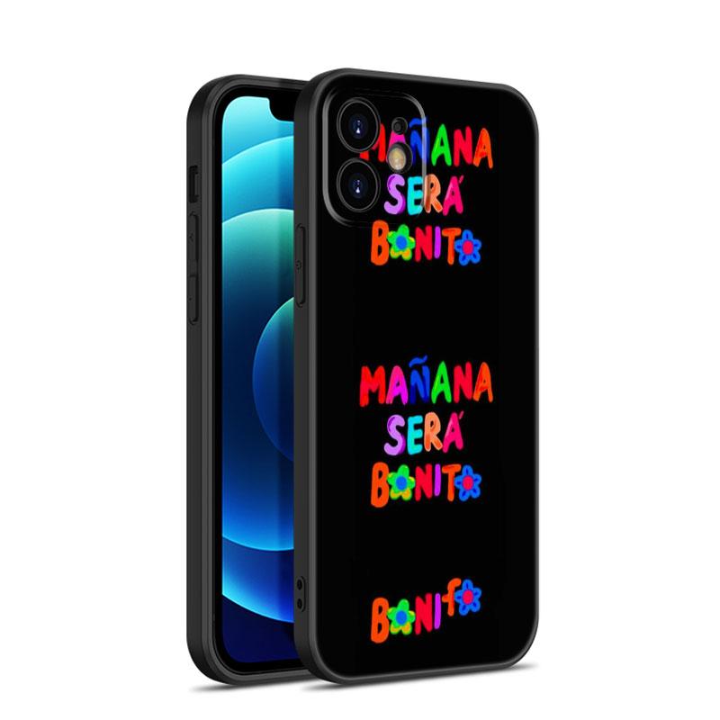 Чехол для телефона Karol G Manana Sera Bonito для Apple iPhone 12 13 Mini 11 14 15 Pro Max 7 8 X XR XS SE 2020 2022 черный силиконовый чехол