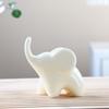 Modern Art Simulated Elephant Figurines Ornaments Animal Feng Shui Decor  Office Accessories