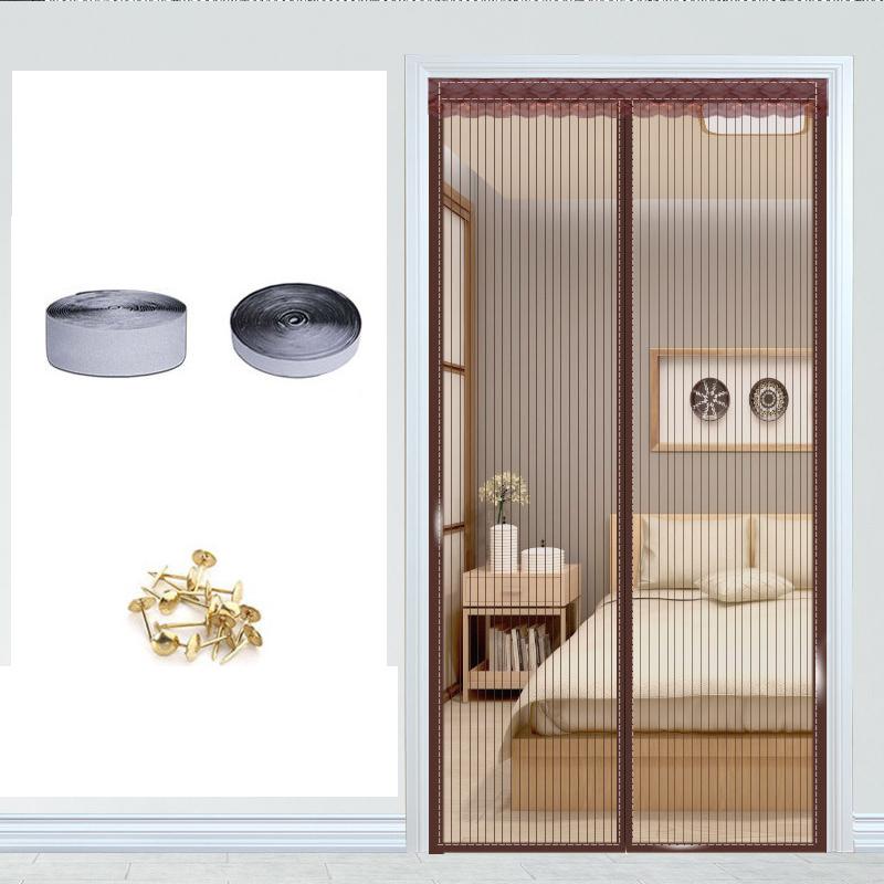 Summer Magnetic Door Net Magnetic Suction Door Curtain Gauze Door Mosquito Proof Household Non Punching Mosquito Proof Invisible Door Curtain