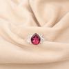 Natural Pink Rubellite Gemstone 925 Sterling Silver Jewelry Handmade Bride Ring RR-46-13
