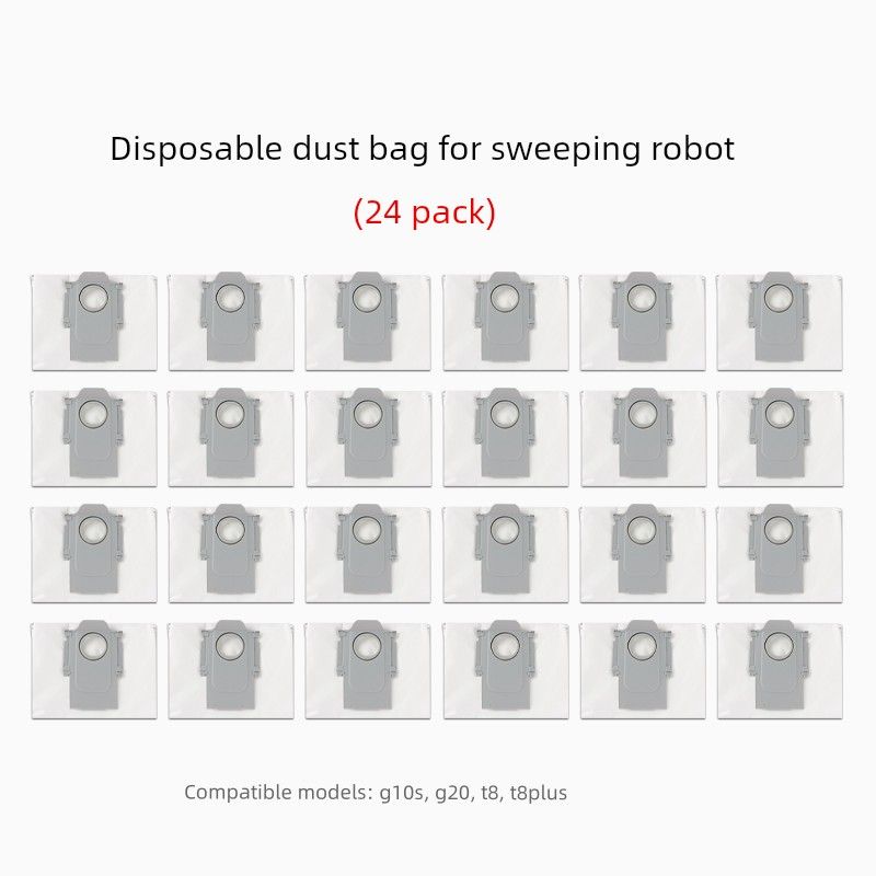 Compatible with Roborock Vacuum Cleaner Dust Bags P10S/P20Pro/G30U/G20S Ultra Accessories and Consumables