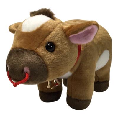 Милая плюшевая игрушка для продаж Джерсейская корова L F0152