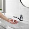 1pc Cold Only Basin Faucet Bathroom Wash Basin Faucet Single Hole Cold Tap For Home Hotel Deck Mounted Balcony Sink Water Taps
