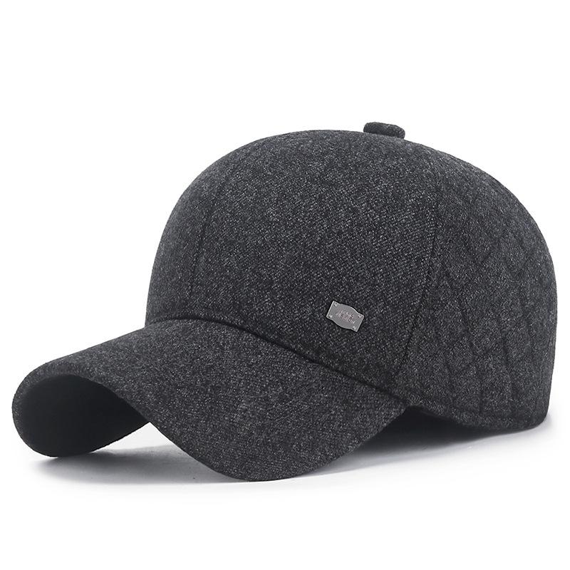 Northwood Зимняя бейсболка для мужчин Snapback Hat с ушами Кепки-дальнобойщики Твердая кепка Мужская теплая шапка