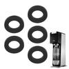 Set of 5 O Rings Sodas Machine Cylinder Exchange Carbonators Gaskets Rings Silicone Material for Sodas Water Machines