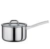 SPRING Tall Saucepan FINESSE2+ with Glass Lid 18 Cm 2.7 Liters INDUCTION