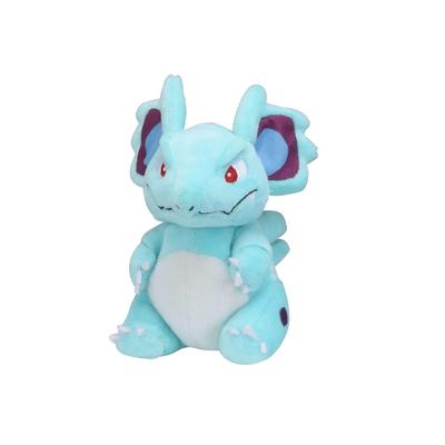 Оригинальная плюшевая игрушка Pokémon Center Pokémon fit Нидорина 13 x 11,5 x 8,5 см (В x Ш x Г)