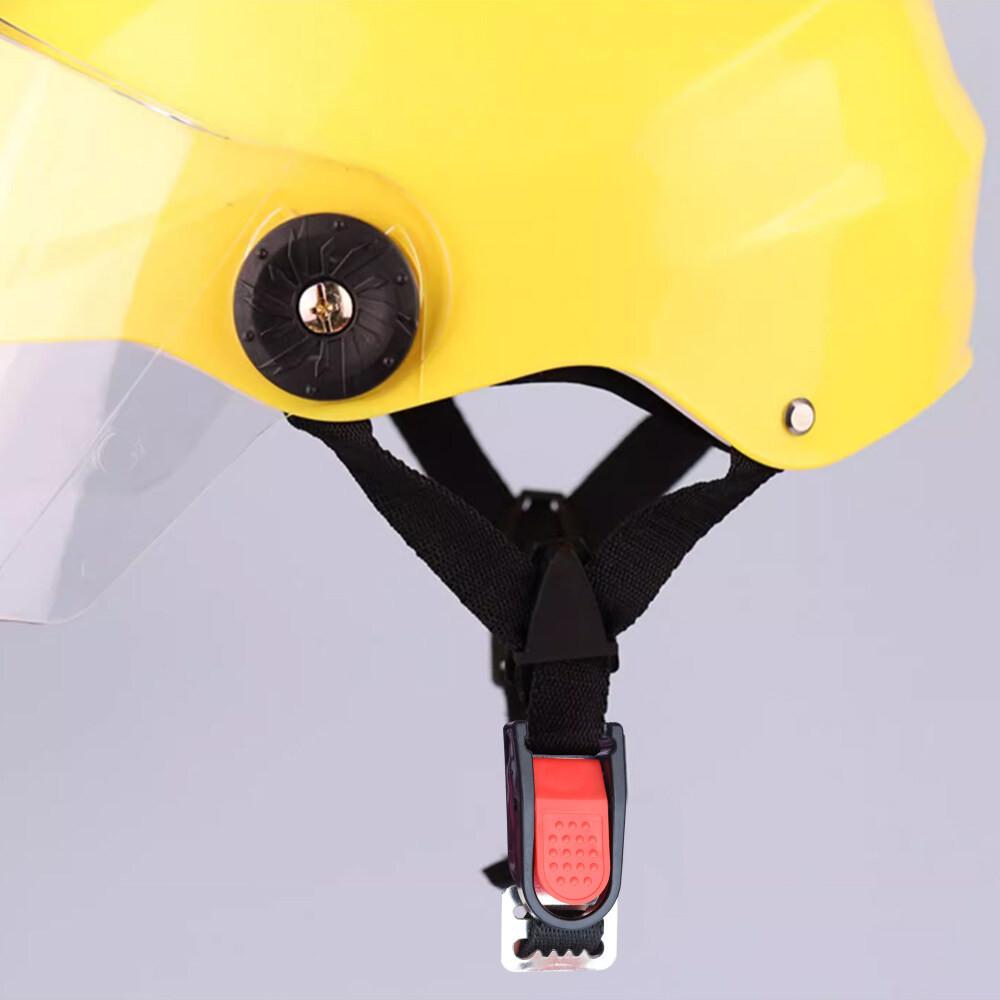 2pcs/set Motorcycle Helmet Buckle Adjustable Plastic Clip Electric Scooter Helmet Fixing Buckles Helmets Accessories