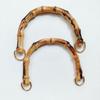 Bamboo Joint Handle Woven Basket & Handbag Hardware Accessories