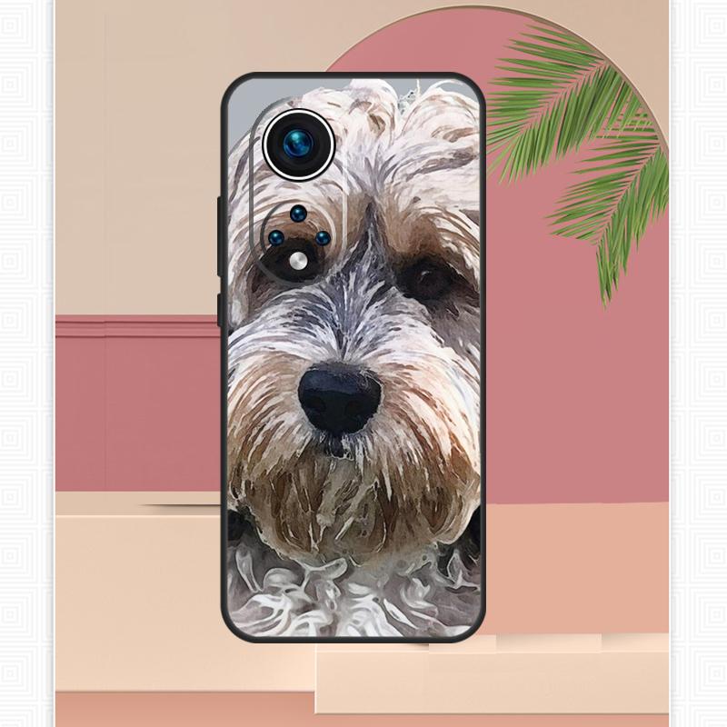 Brown Cockapoo Case For Honor Magic 5 6 7 8 Pro Honor X9c X9b X9a X8b X8a X8c 50 70 90 400 200 Lite Cover