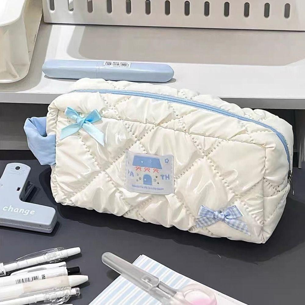Large Capacity Pen Bag Portable Cosmetic Bag High Quality Storage Bag  Gift